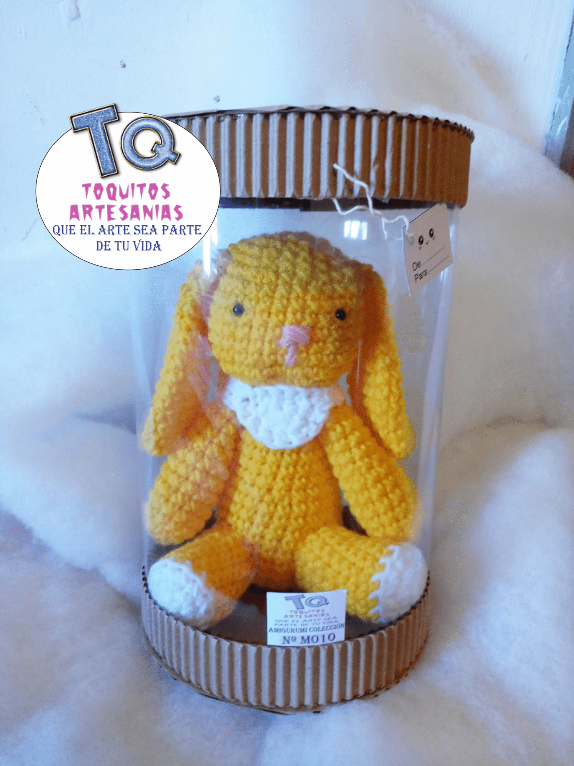 Amigurumi Conejo orejas largas P021 - Imagen 4