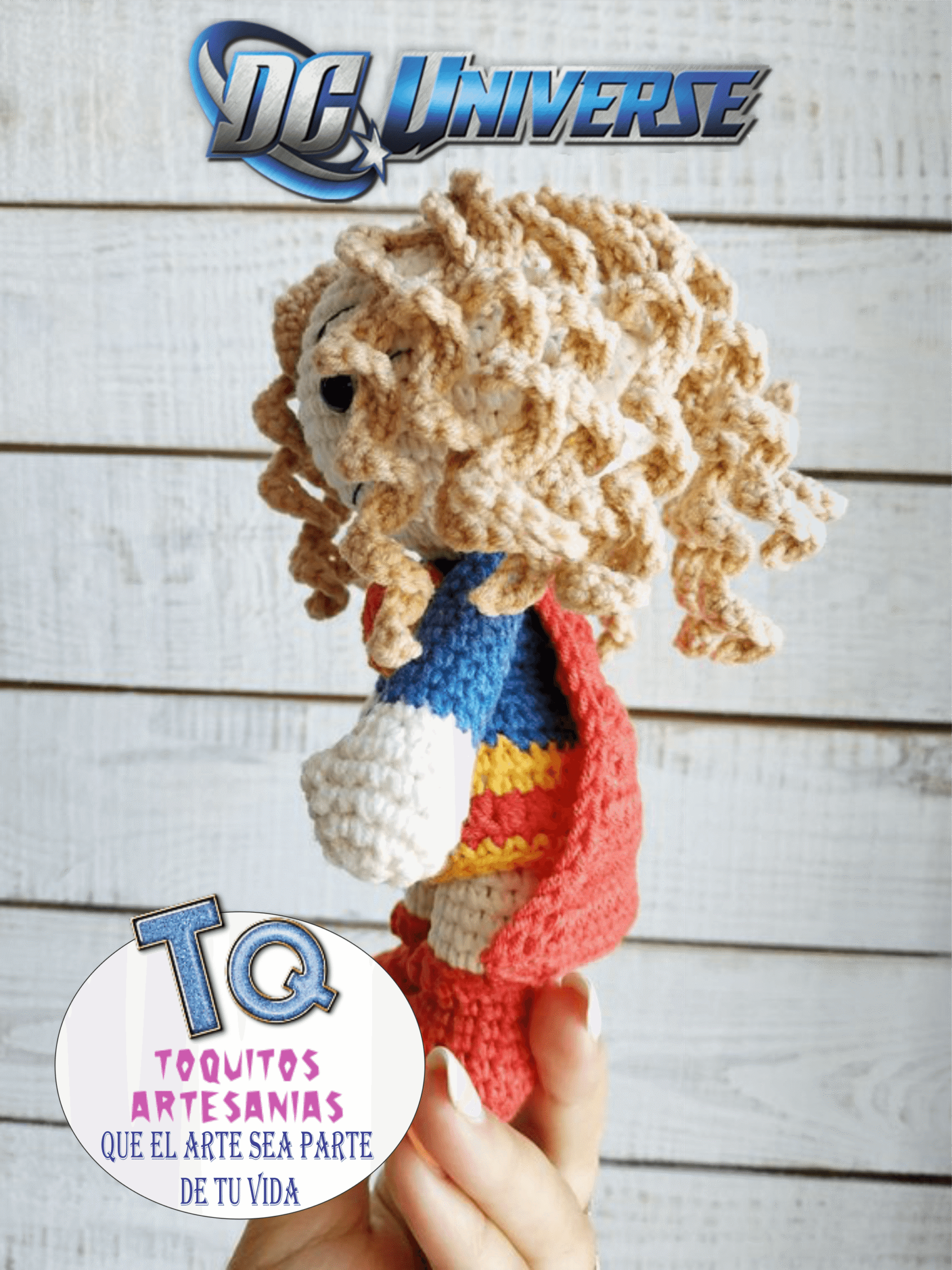 Super Girl Amigurumi - Imagen 4