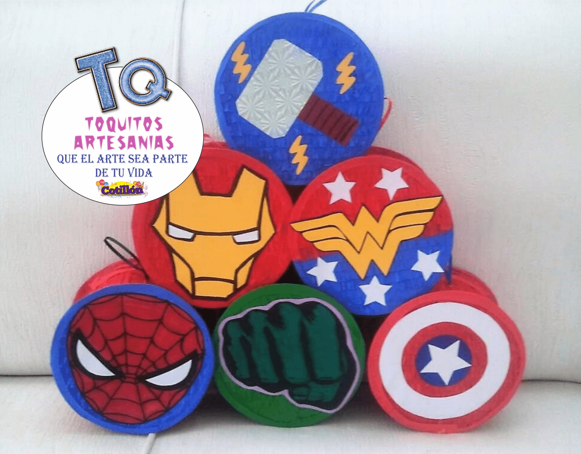 Piñatas Superhéroes