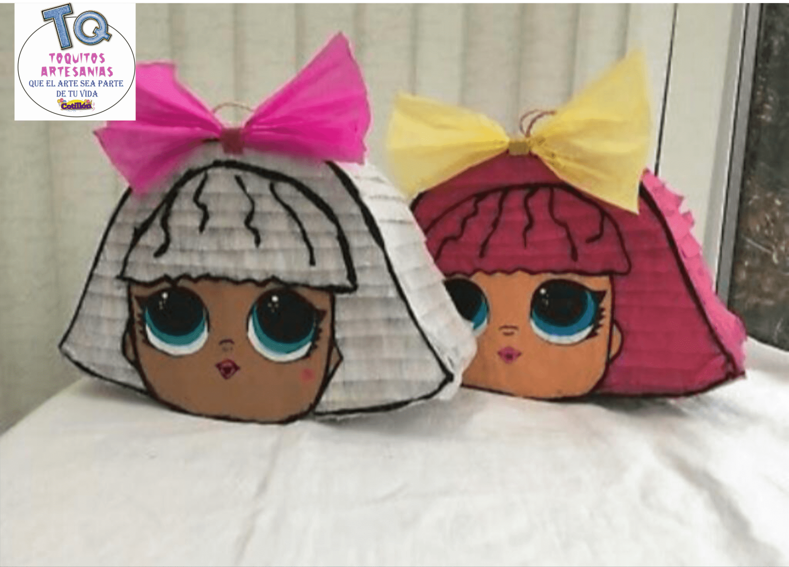 Piñatas Lol Caritas Muñeca