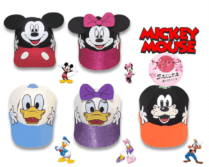Gorros pato Donald y Daisy ga027