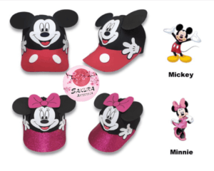 Gorros Mickey y Minnie ga026