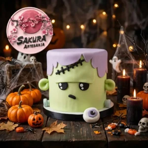 Torta Frankenstein Halloween