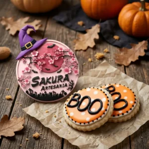 Galletas Halloween Boo!