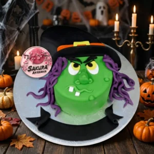 Torta Bruja Terro Halloween