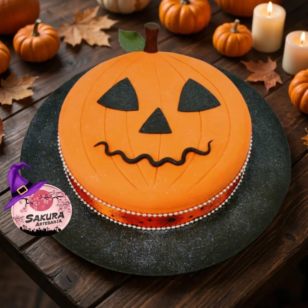 Torta Calabaza Halloween