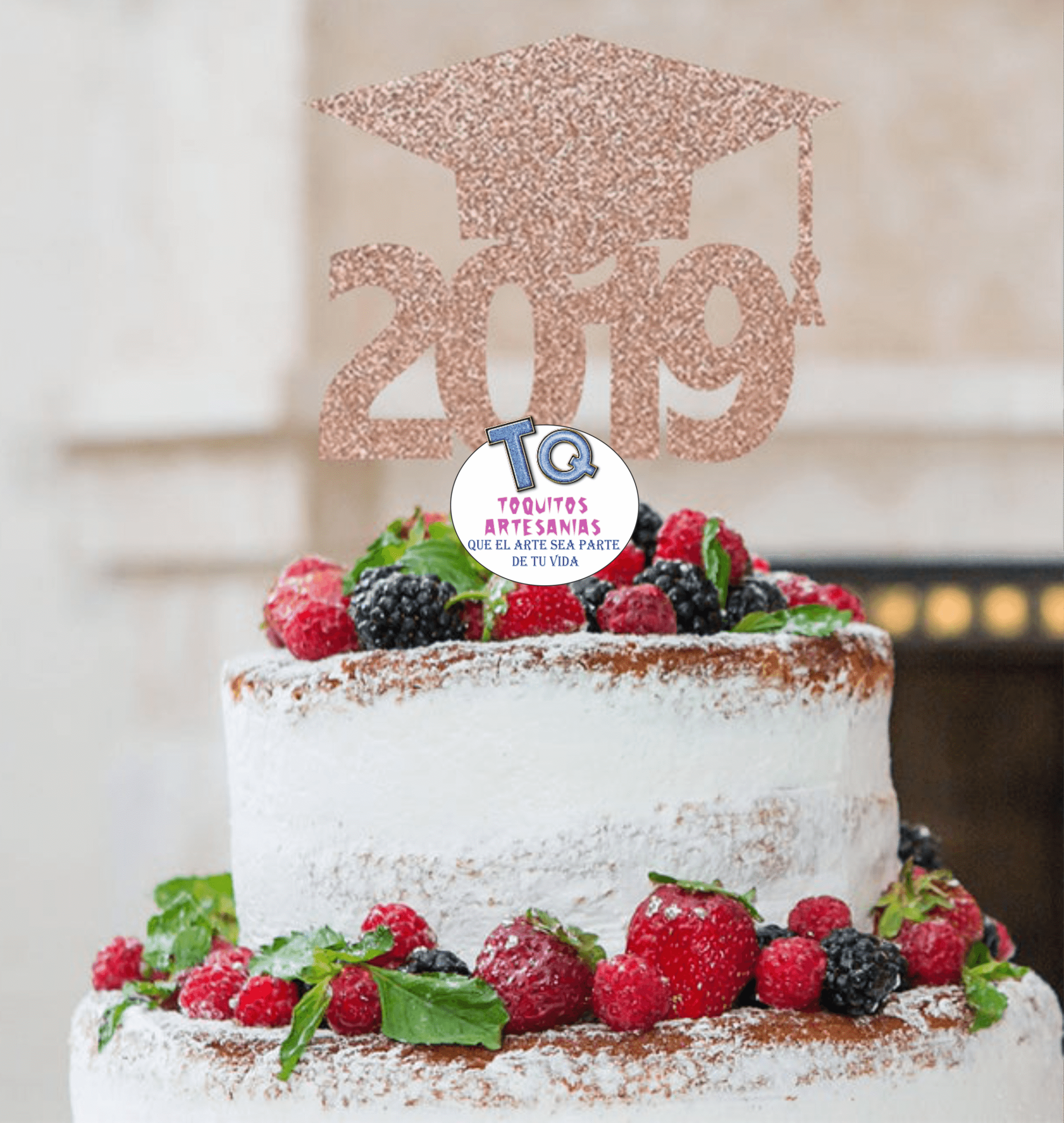 Graduación Cake Toppers cod AT074