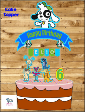 Doki cake Toppers cod AT260