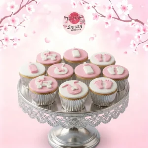 Cupcakes Baby Shower niña