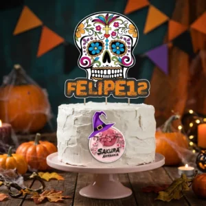 Halloween cake toppers