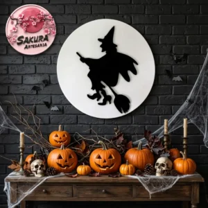 Aplique bruja Halloween