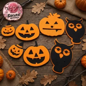 Apliques set x7 Halloween