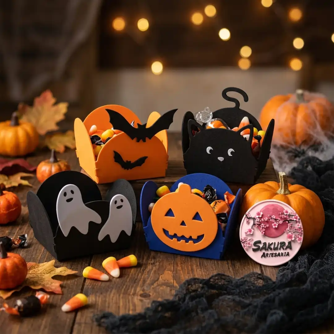 Golosineros set x4 Halloween