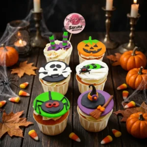 cupcake surtidos Halloween