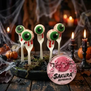 Cake Pop ojos Halloween