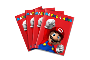 Libros souvenirs Mario Bros