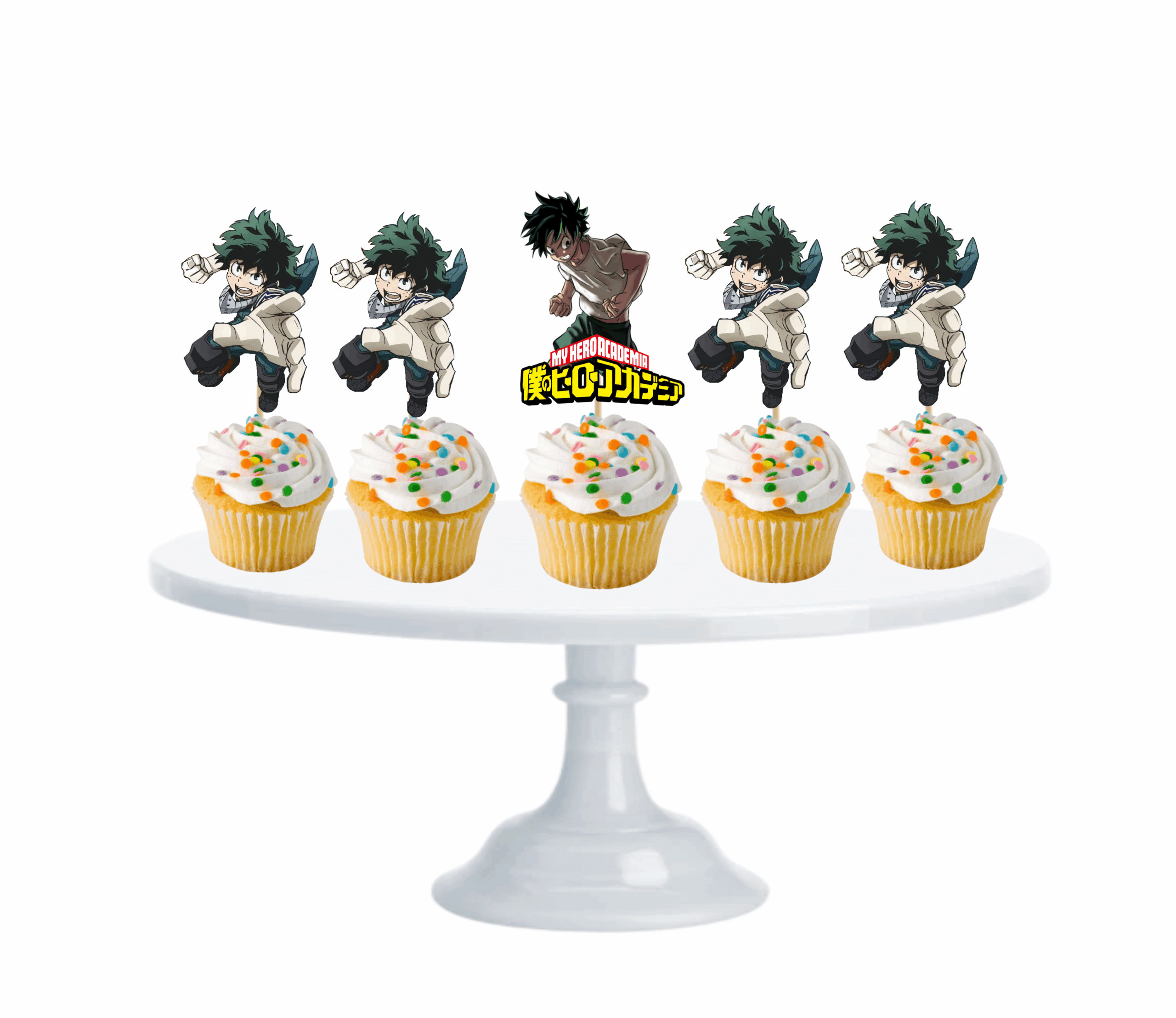 Cupcake Toppers My Hero Academia x10u