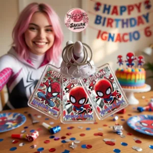 llaveros Spider-Man x10
