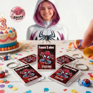 llaveros Spider-Man x10