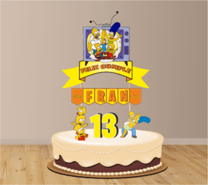 Los Simpson cake Toppers cod AT416