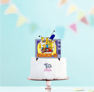 Los Simpson cake Toppers cod AT418