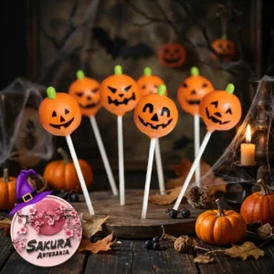 Cake Pop Calabazas Halloween