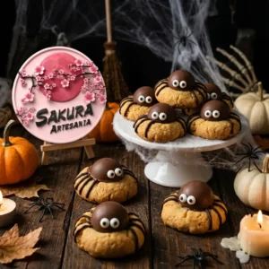 Galletas Araña x12 Halloween