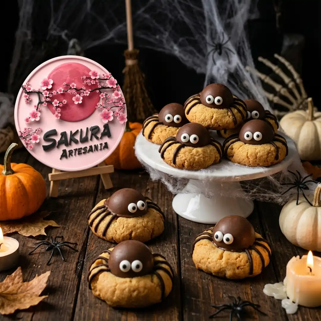 Galletas Araña x12 Halloween