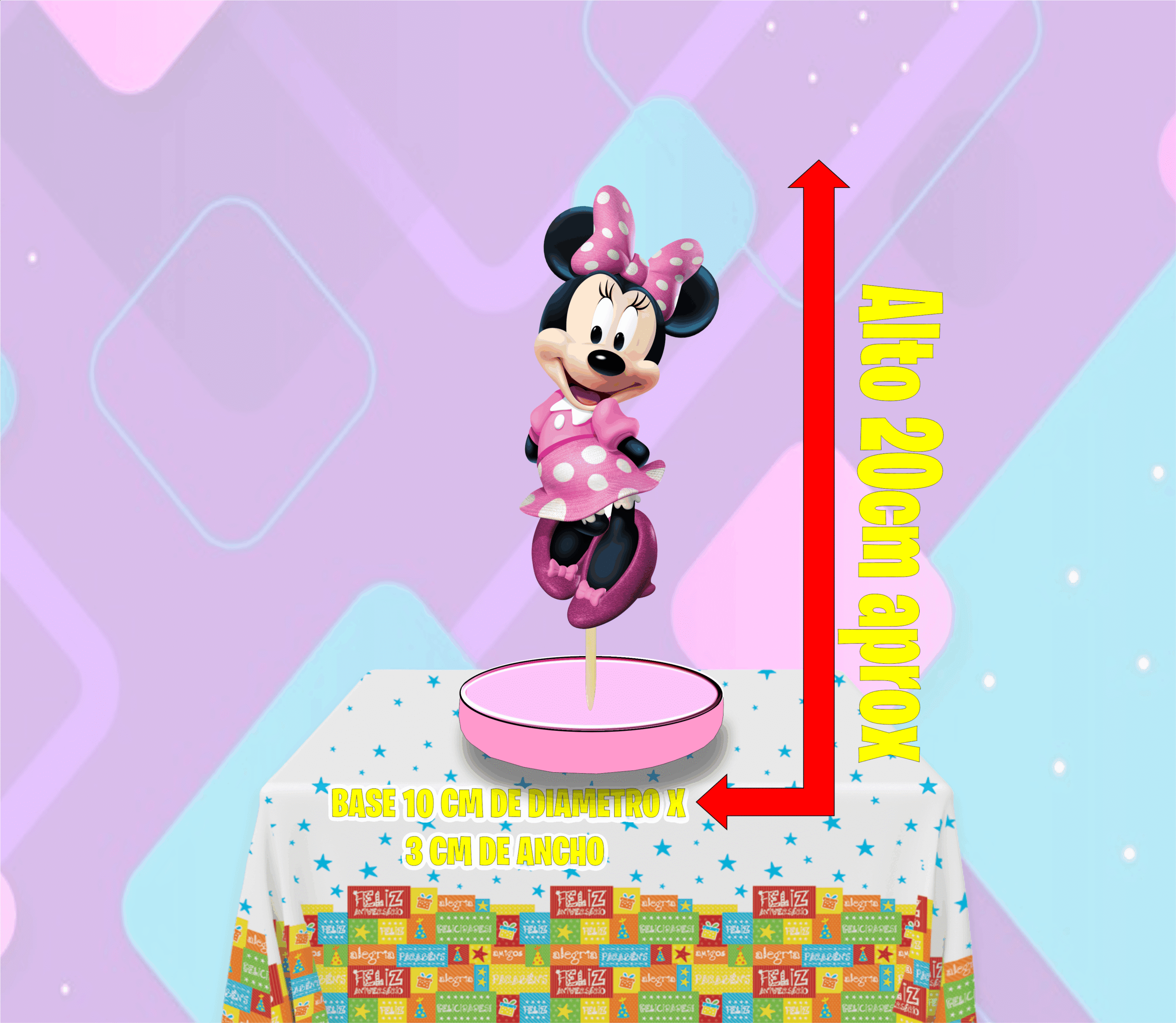 Minnie Centro de mesa - Imagen 2