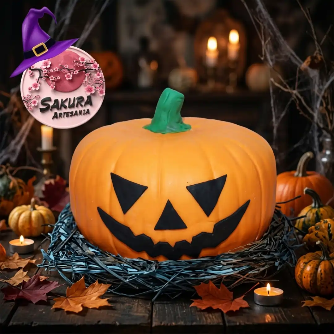Torta Halloween Calabaza - Imagen 2