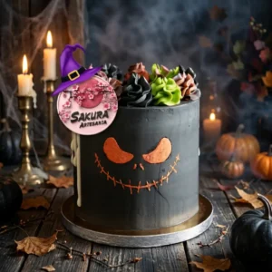 Torta Halloween Calabaza fantasma