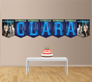 Riverdale Banderín con nombre
