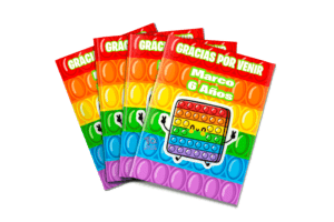 Libros souvenirs POP its