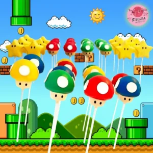 Cake pop Mario Bros