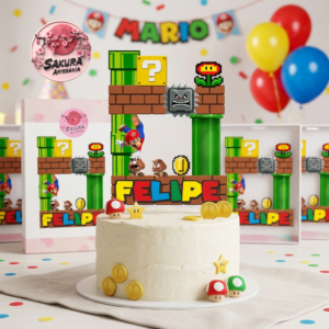 Mario bros cake Toppers