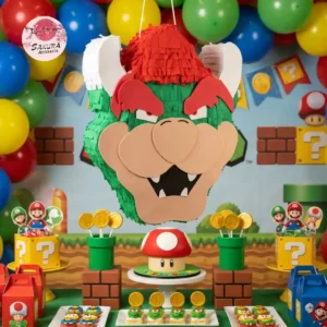 Piñata mario bros Rey koopa