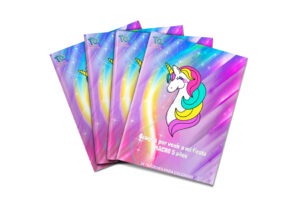 Libros souvenirs Unicornio