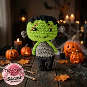 Frankenstein amigurumi Halloween