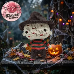 Freddy krueger amigurumi Halloween