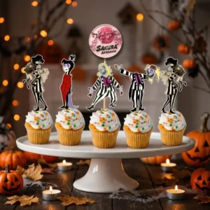 cupcake topper beetlejuice