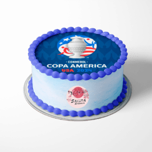 Copa America Torta merengue con lamina