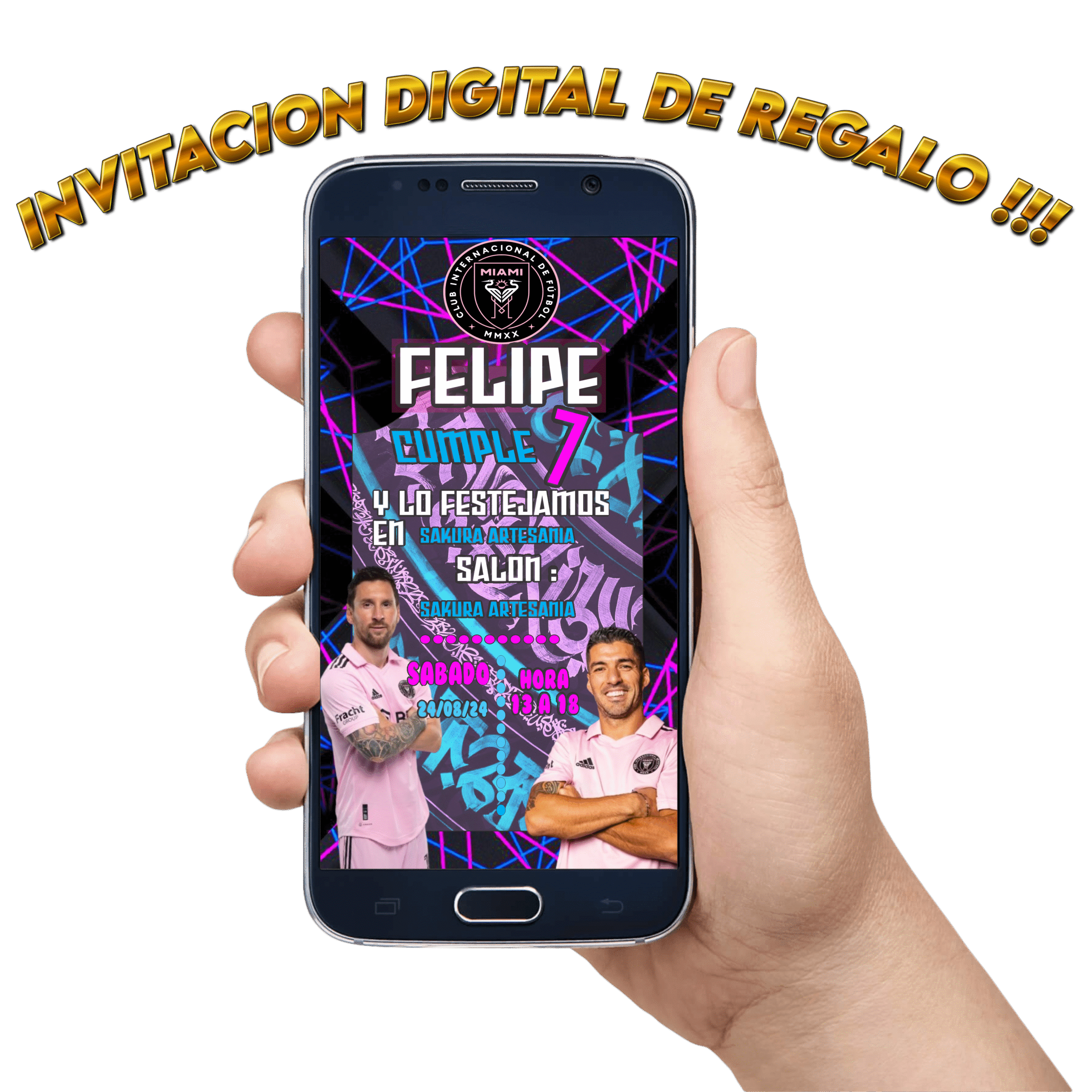 Inter Miami tarjetas fisicas + Digital de regalo - Imagen 2