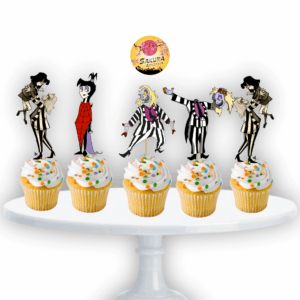 cupcake topper beetlejuice