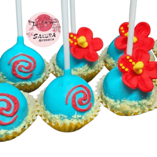 Cake pop Moana