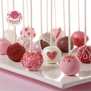 Cake pop edición San Valentín