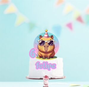 Capibara cake Toppers