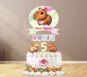 Capibara cake Toppers