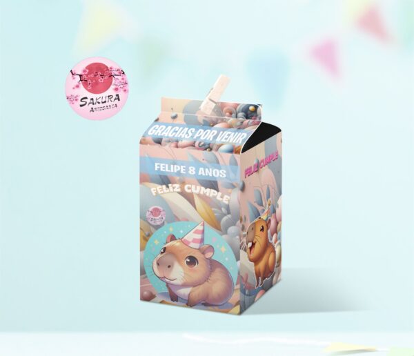 Capibara caja souvenirs