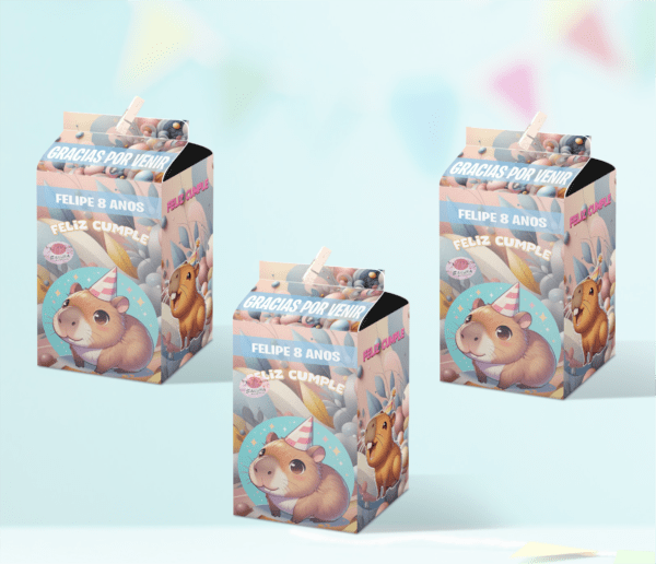Capibara caja souvenirs