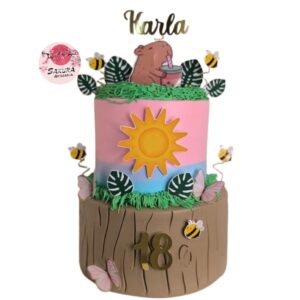 Torta Capibara 2 pisos